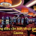 Những điều cần biết về cá cược tại Casino